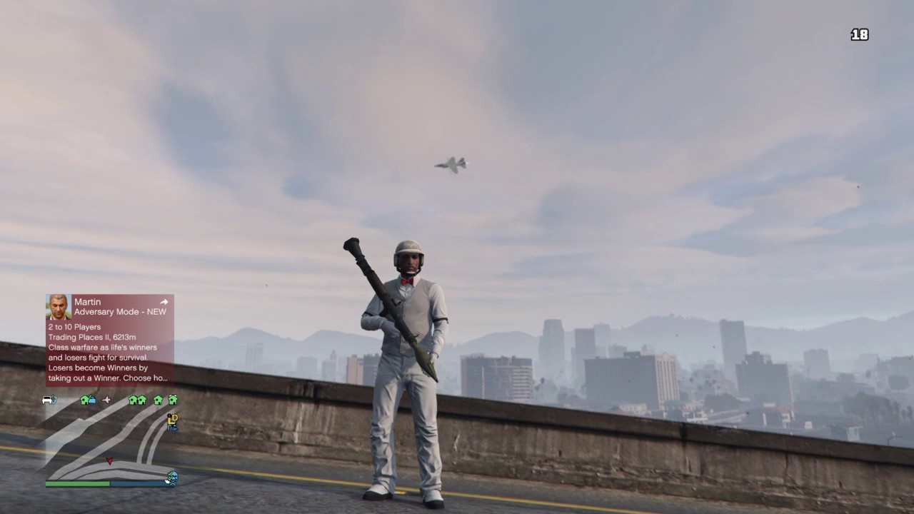 OG 187 MOB Member Taking Out A Jet With A RPG!