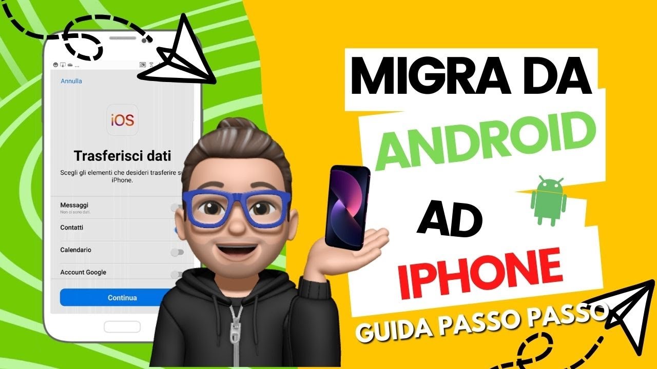Come passare da Android ad iPhone in pochi minuti - Tutorial facile passo passo