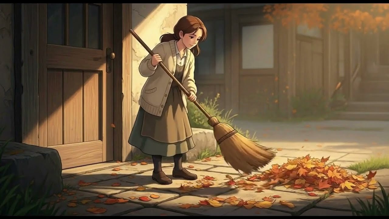 Autumn Leaves on the Doorstep | Baking Something Sweet and Feeling at Home