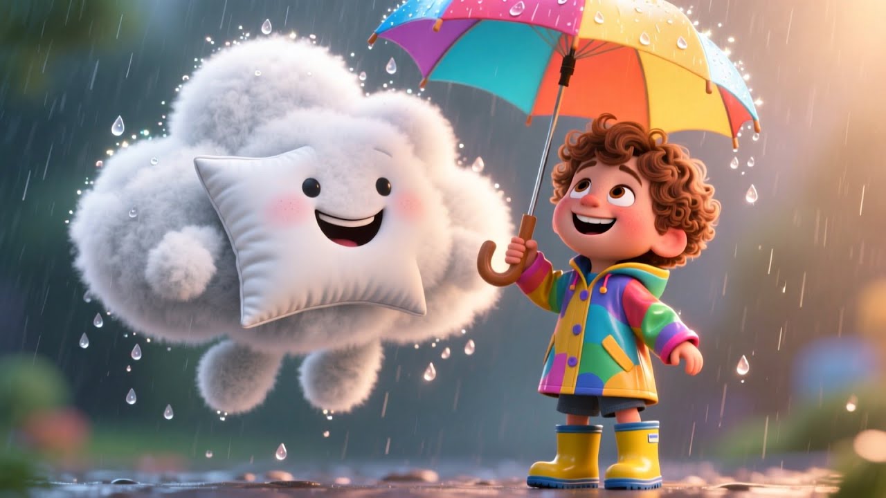 My Little Raindrop Friend 💧🌦  Fun Kids Learning Video  Preschool Educational Adventure
