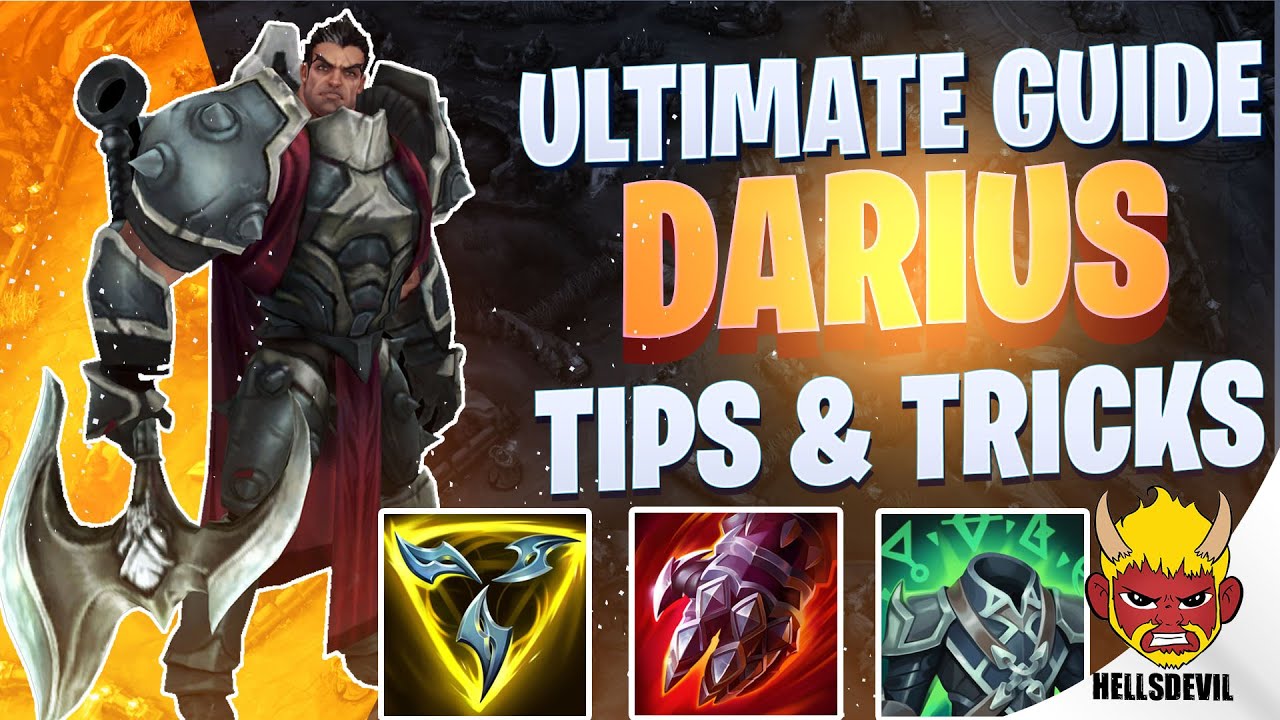 Wild Rift Challenger Darius Guide - THE BEST TOPLANER! | Build, Skill Combos, Runes + More!