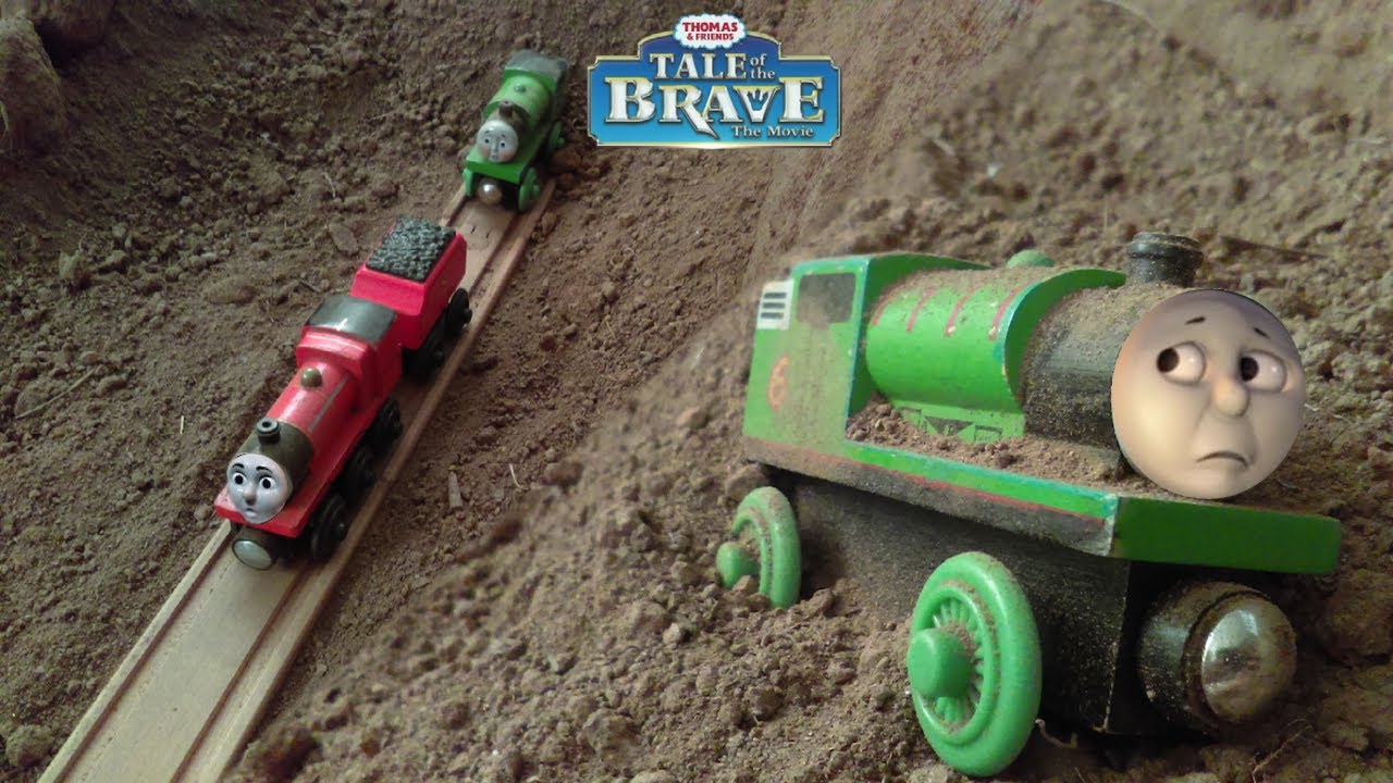 Landslide at the Claypits! | Tale of the Brave | Thomas & Friends Clip Remake