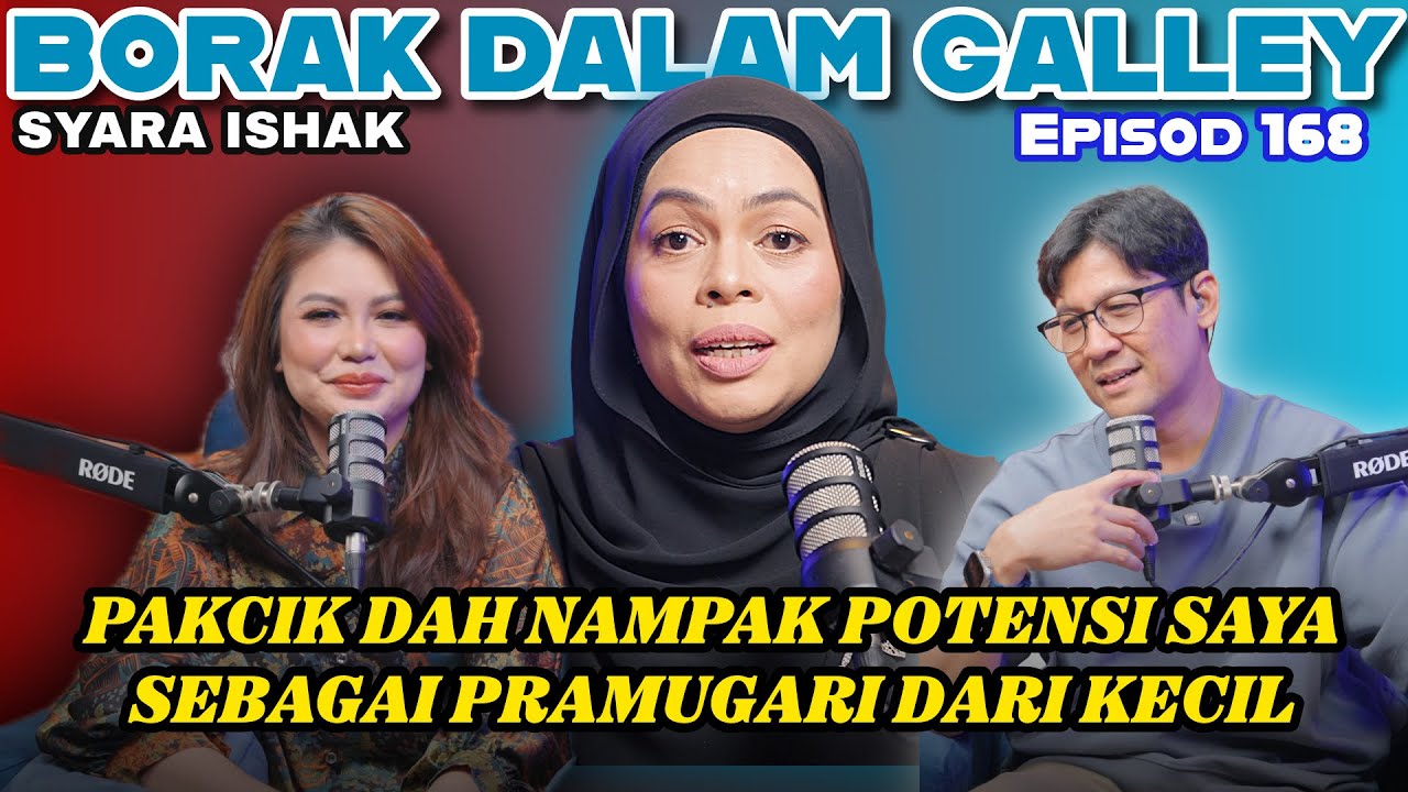 PODCAST Borak Dalam Galley  EP 168 feat Syara 'Pakcik Saya Dah Panggil Saya Stewardess Dari Kecik