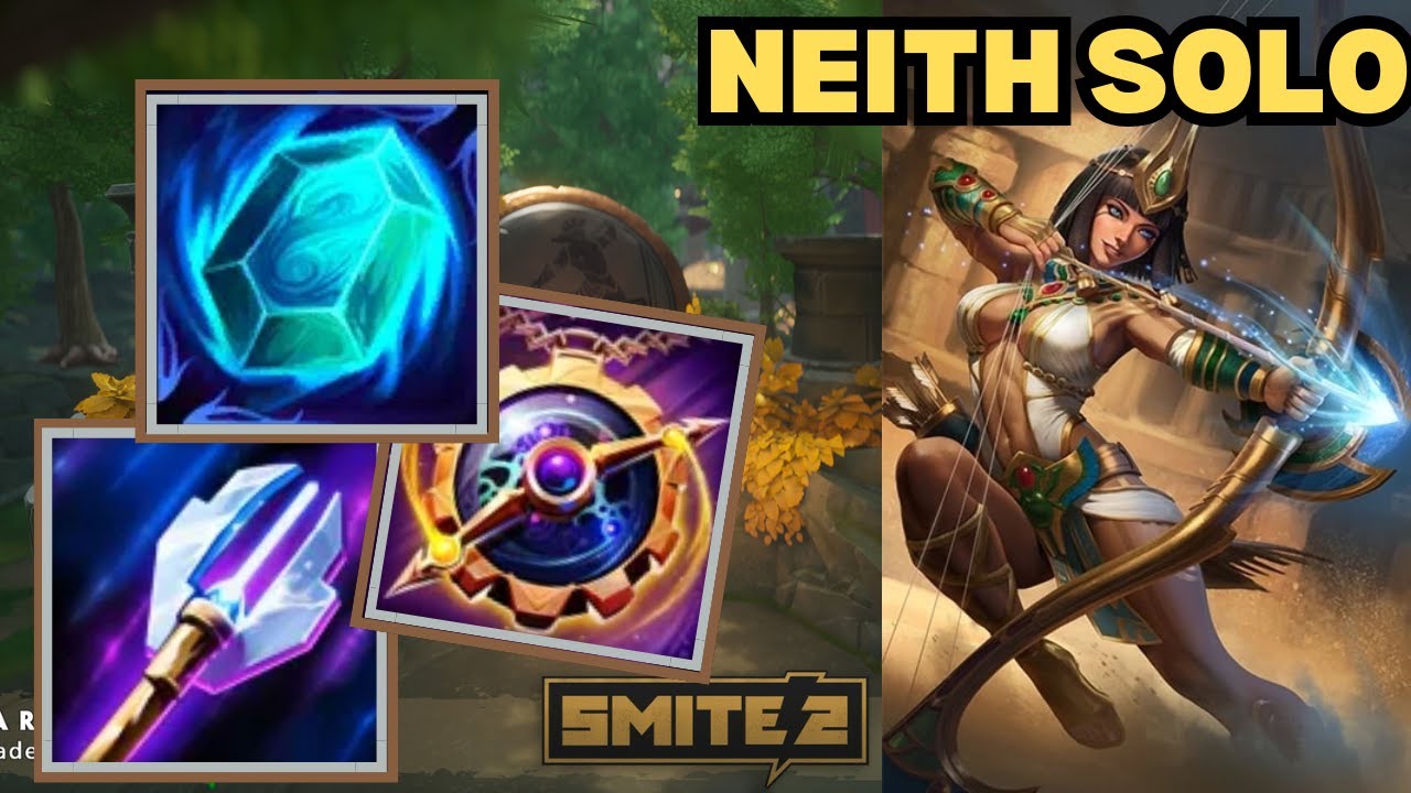 ONE SHOT COMBOS!!! - Neith Deity Solo Smite 2 Gameplay