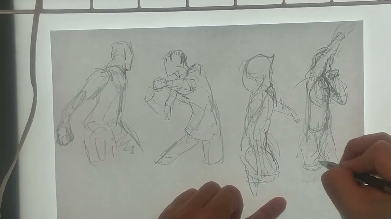 練習19（クロッキー7）※4倍速