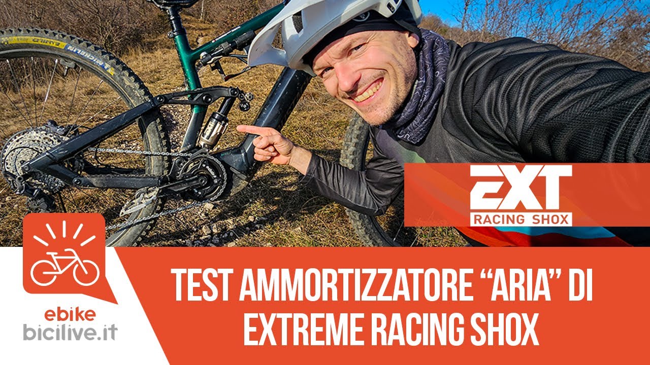 Test ammortizzatore EXT ARIA: alte prestazioni e massima personalizzazione
