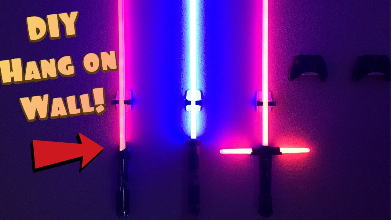 How to Mount a Lightsaber for Super Cheap!