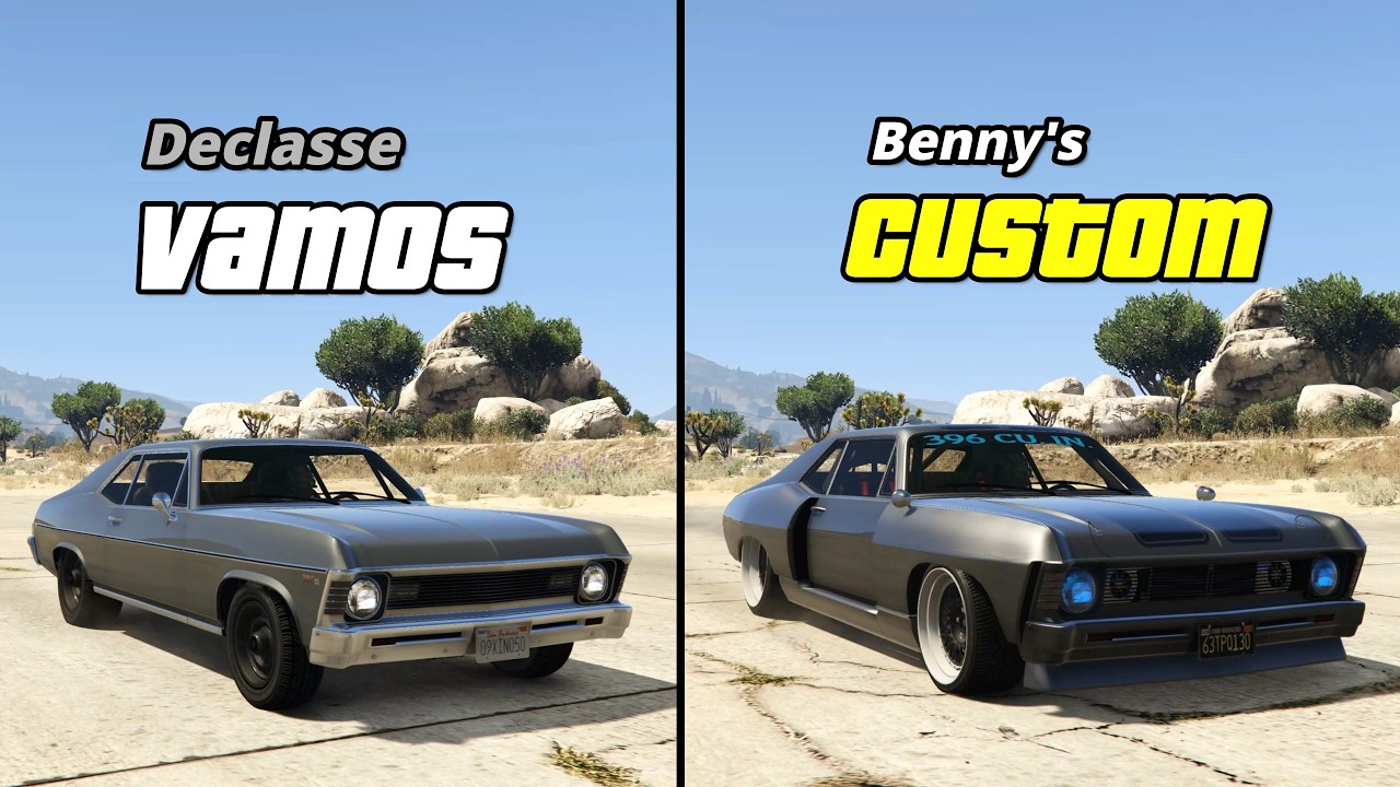 GTA V Online If Rockstar release a Benny DLC Part 2 | 50+ Widebody mods