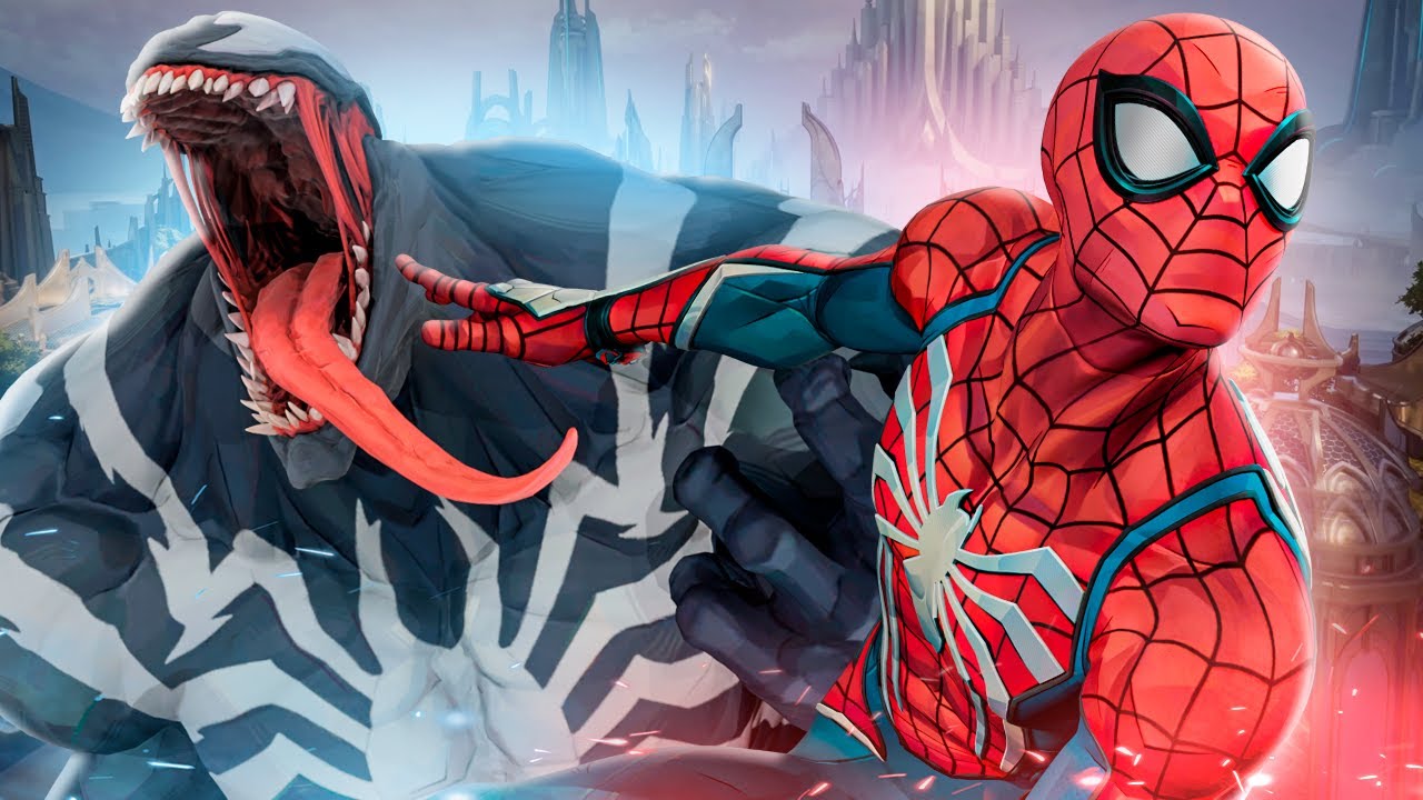 HOMEM ARANHA e VENOM SÃO IMPARÁVEIS JUNTOS | Marvel Rivals