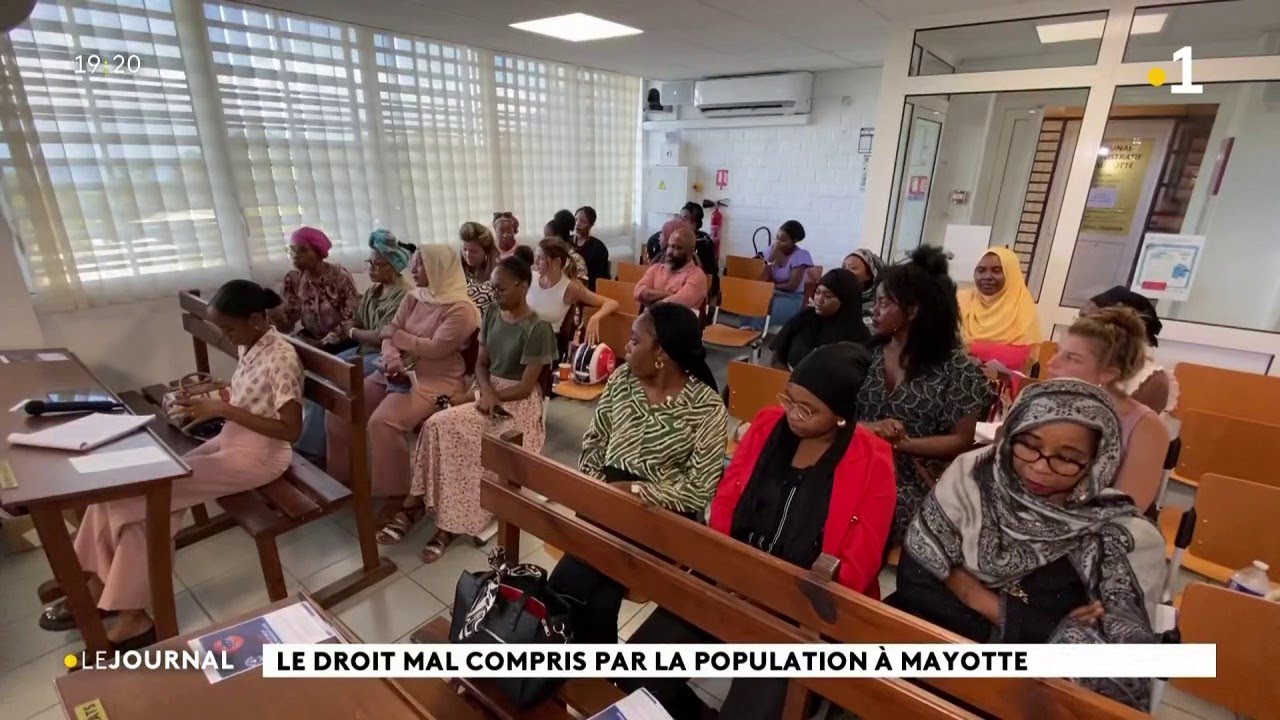 Le droit mal compris par la population à Mayotte