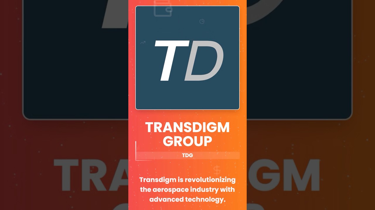 TransDigm (TDG) - The Future of Aerospace Components! ✈️🚀