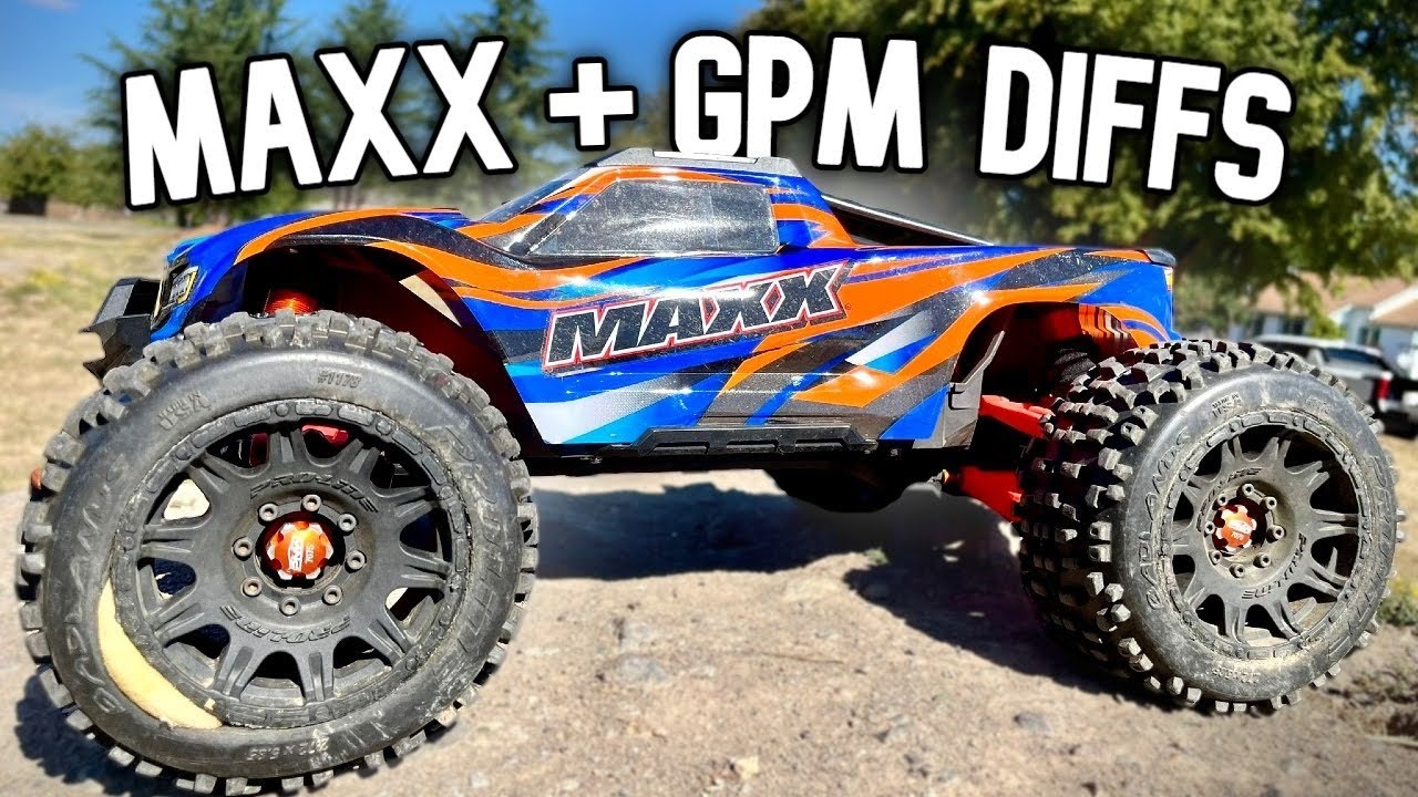 BEST DIFFERENTIALS FOR YOUR TRAXXAS MAXX V2 #gpmracing #RCCARS #TRAXXASMAXXv2