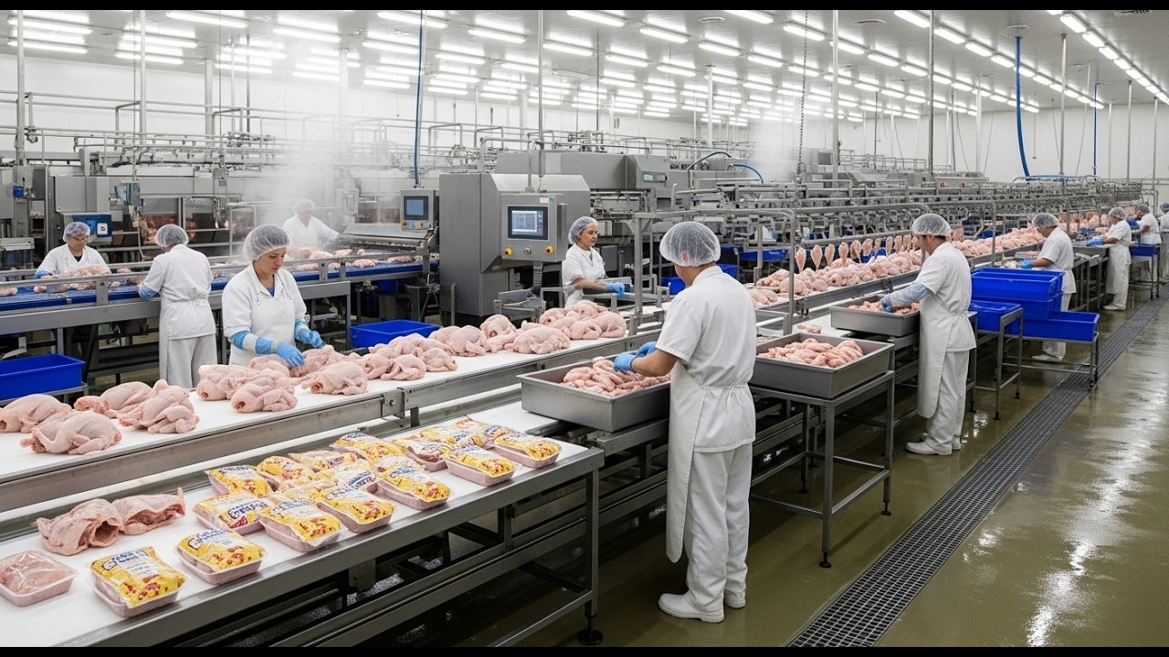 Advanced Agro Processing: The Future of High-Tech Chicken Farming Revealed