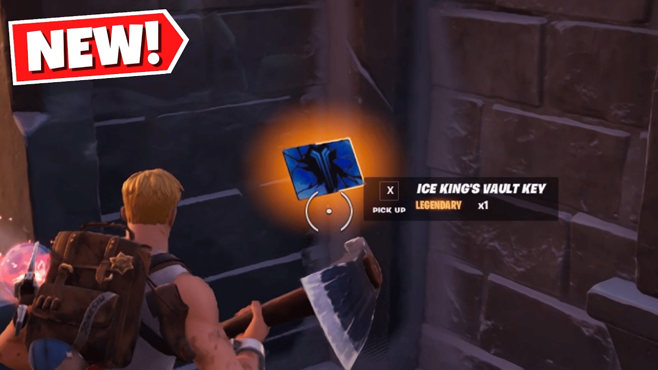 The Ice Kings Vault Key Card in Fortnite Chapter 7 Season 2