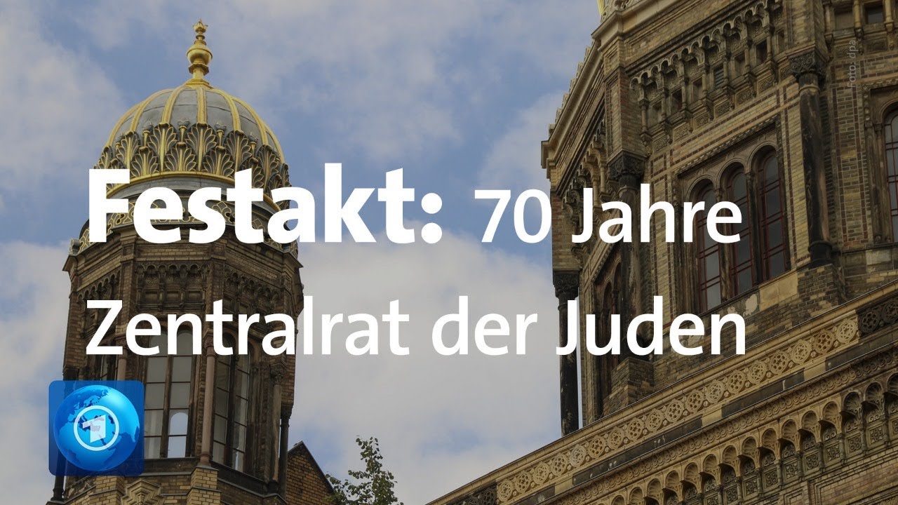 70 Jahre Zentralrat der Juden: Merkel spricht bei Festakt