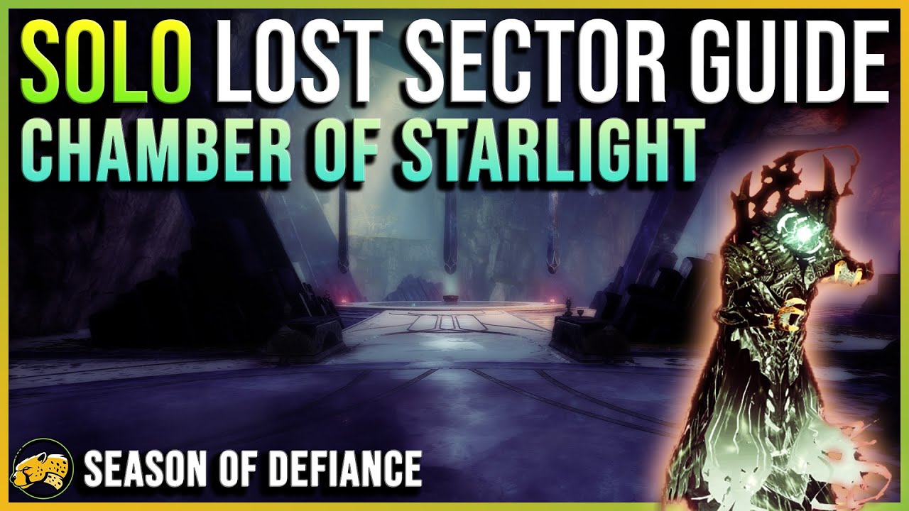 Chamber of Starlight - MASTER - LEGEND - Solo Lost Sector Guide - Apr 9 - Destiny 2 Lightfall