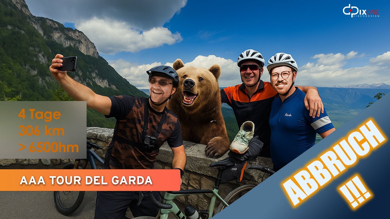 AAA Bike Tour durchs Val di Sole zum Gardasee - (mit unerwartetem Ende)