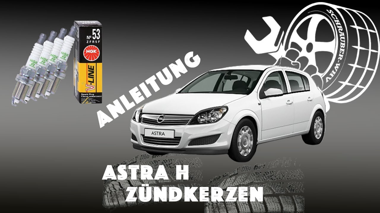 Opel Astra H замена свечей зажигания самостоятельно