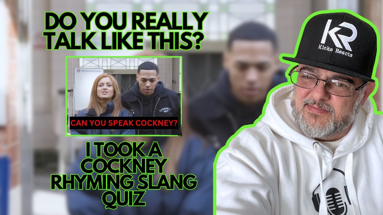 COCKNEY RHYMING SLANG | REACTION #cockneyaccent #cockneyrhymingslang #reaction #britishslang