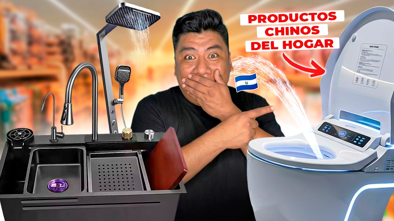 ARTÍCULOS del HOGAR CHINOS en EL SALVADOR ¿son baratos? 🤔