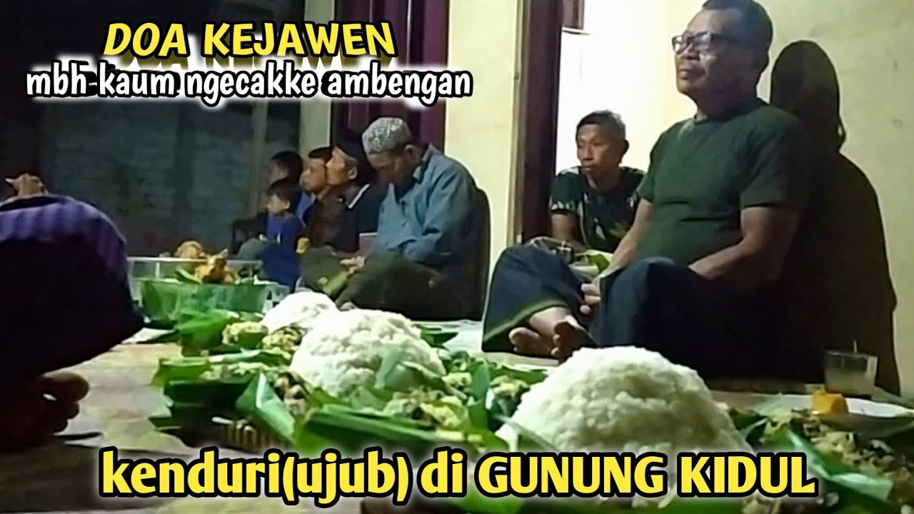 islam kejawen di gunung kidul,mbh kaum ngecakke ambengan mong2 pedet