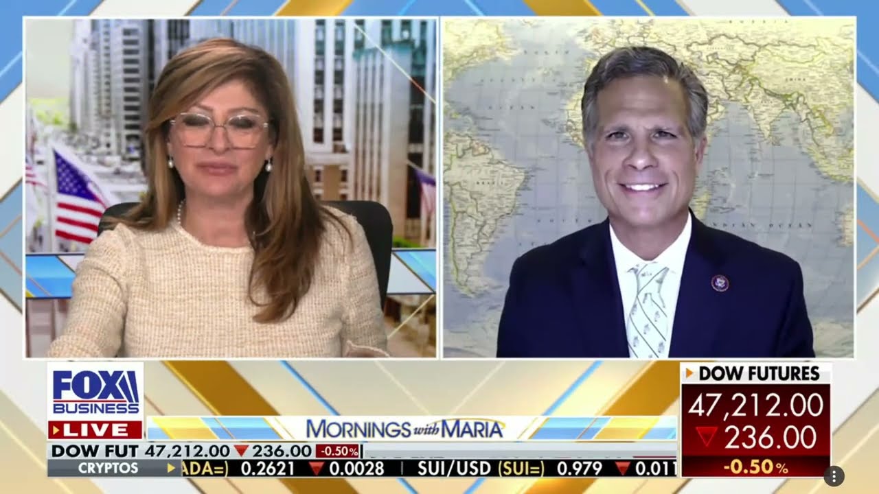Congressman Meuser joins Mornings With Maria