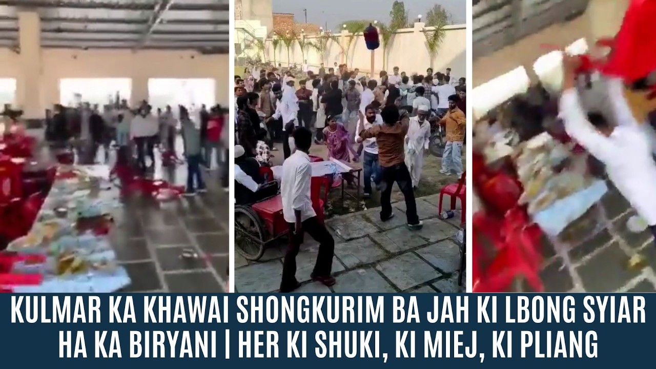 KULMAR KA KHAWAI SHONGKURIM BA JAH KI LBONG SYIAR HA KA BIRYANI | HER KI SHUKI, KI MIEJ, KI PLIANG