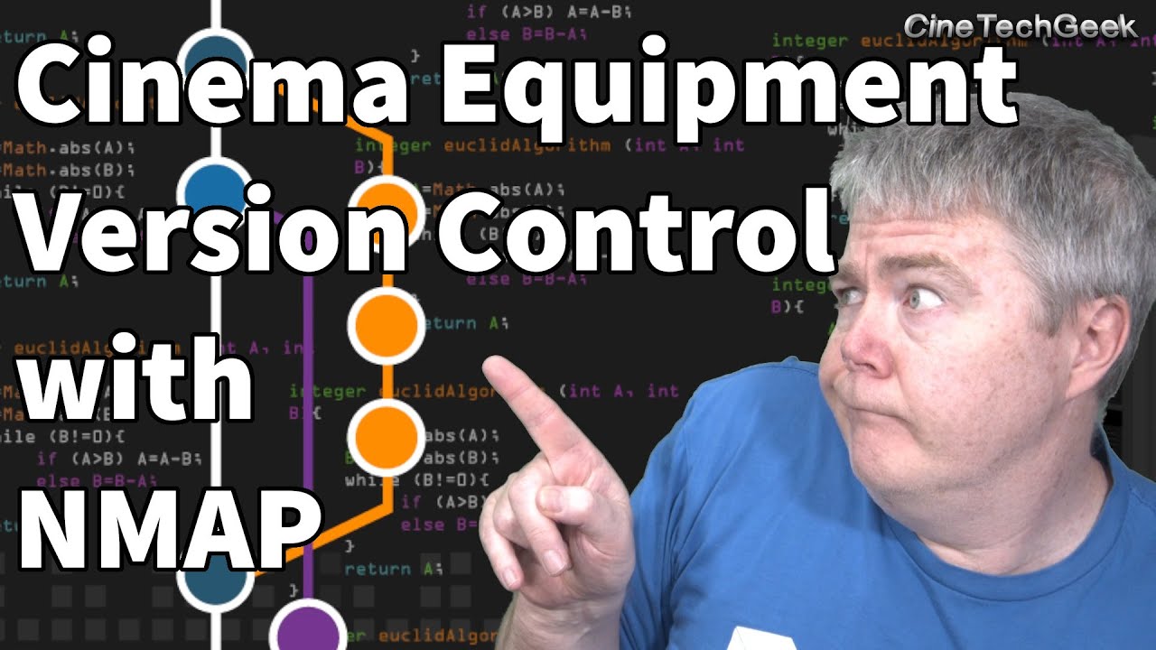 Cinema Equipment Version Control with NMAP