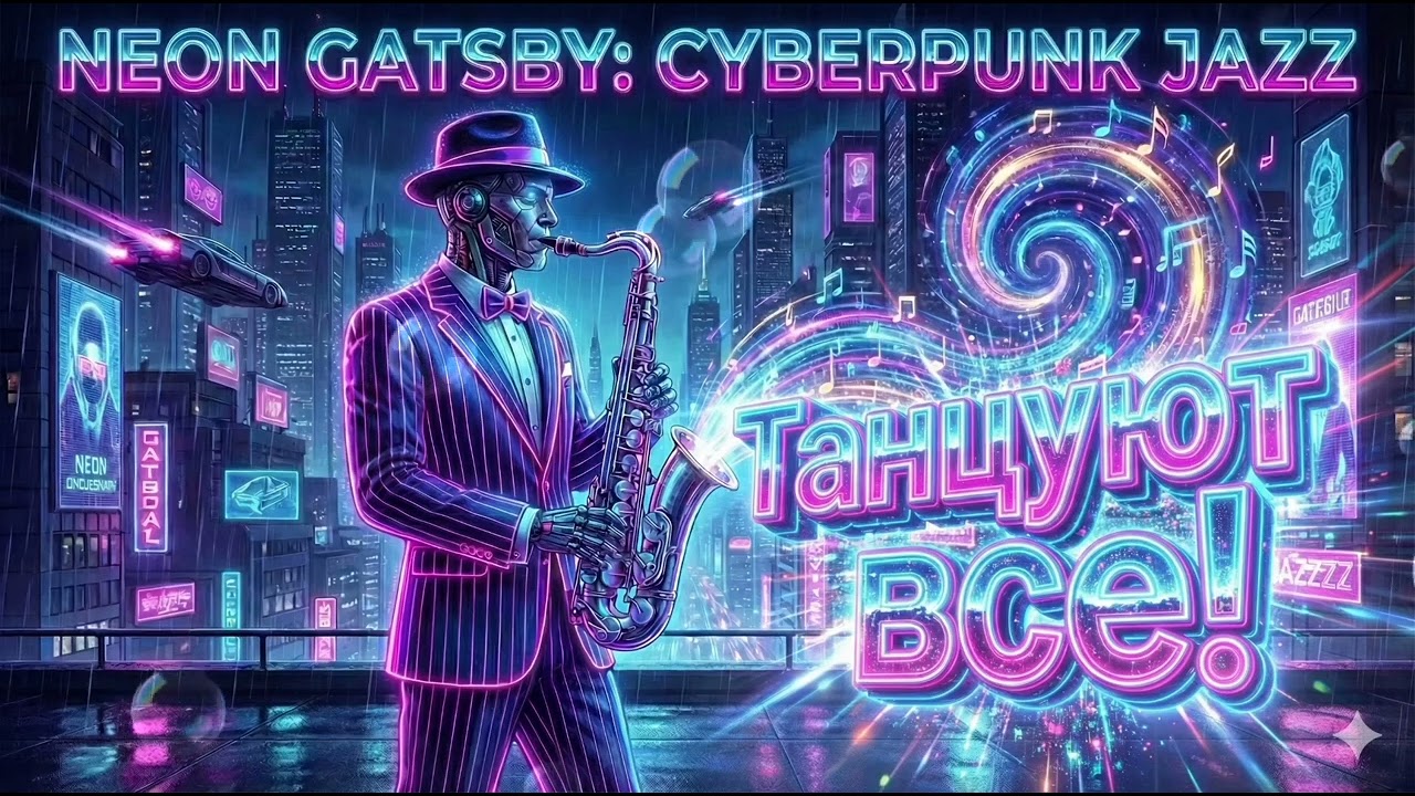 Неоновый ГЭТСБИ: ТАНЦУЕМ все! (Cyberpunk Jazz Rock)