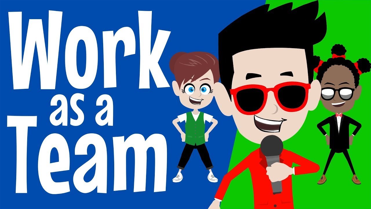 Work as a Team - Fun Song for Elementary and Primary Schools. Perfect for assemblies & classrooms.