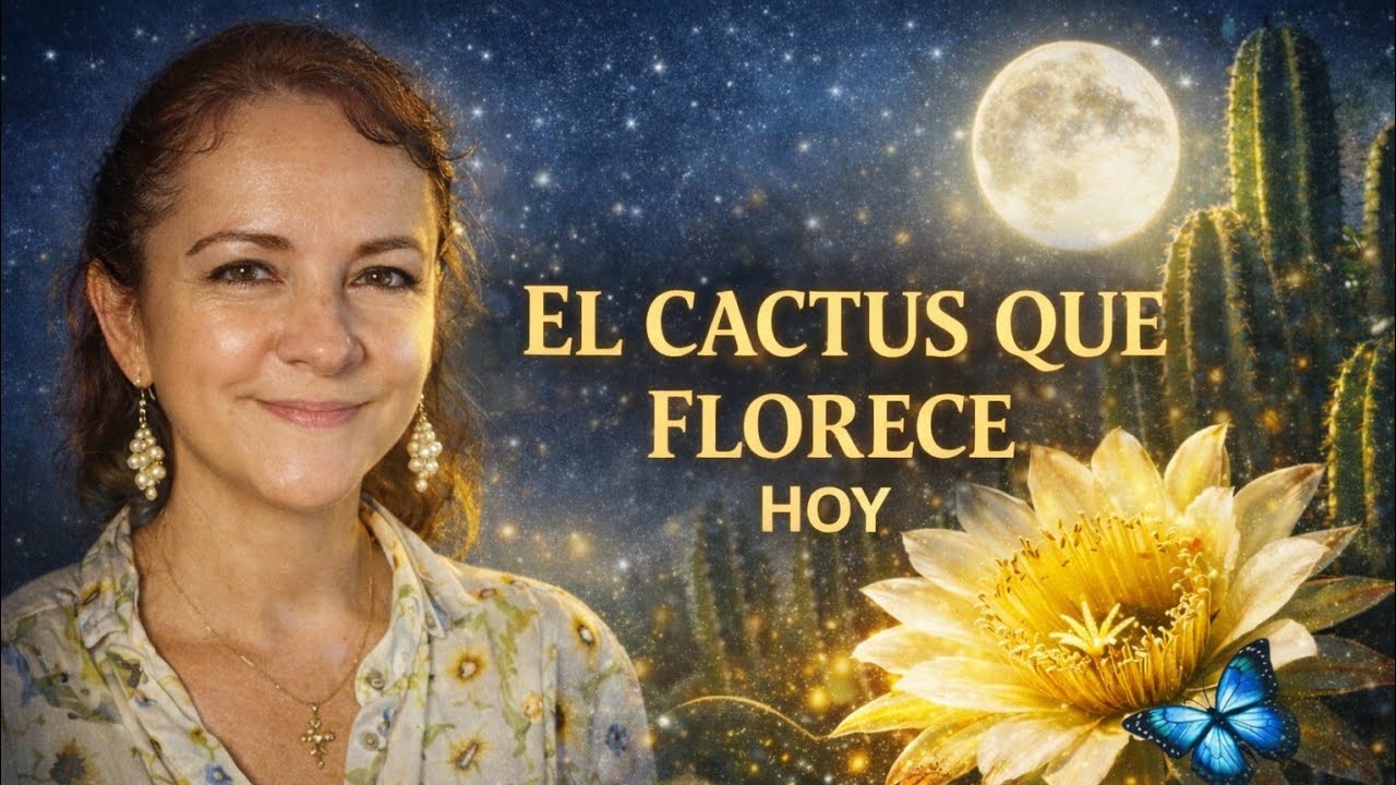 Mandacarú / Esta Flor Solo Abre de Noche… 🌙