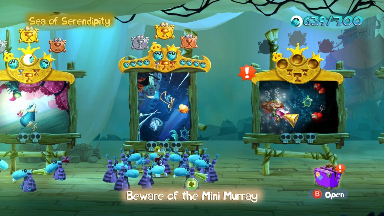 Walkthrough: Rayman Legends 100% - Beware of the Mini Murray
