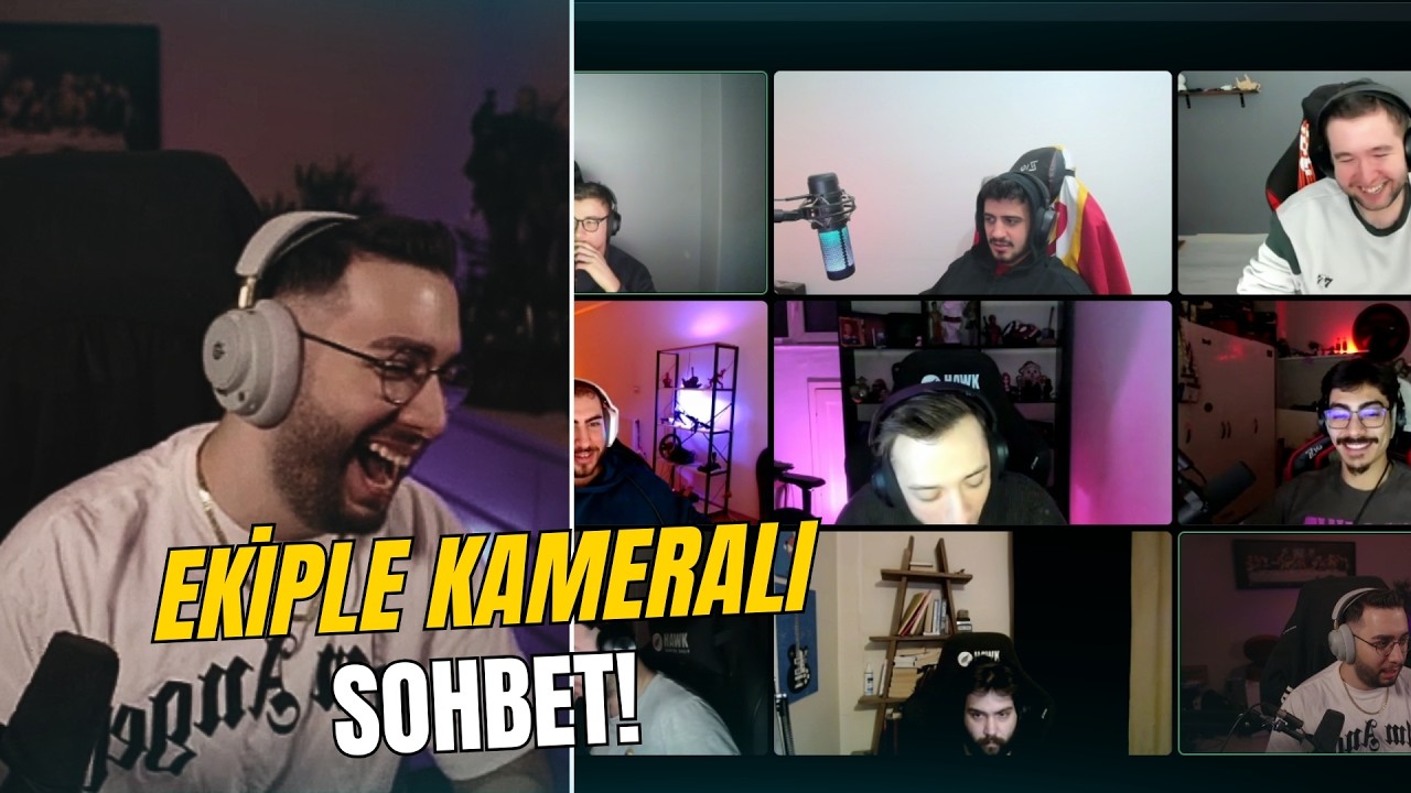 Eray - EKİPLE KAMERALI SOHBET EDİYOR! - (08.03.2026)