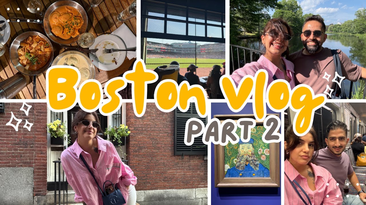 Boston Vlog | Part 2: Harvard, Museum of Art  ve Fenway Park 🌆