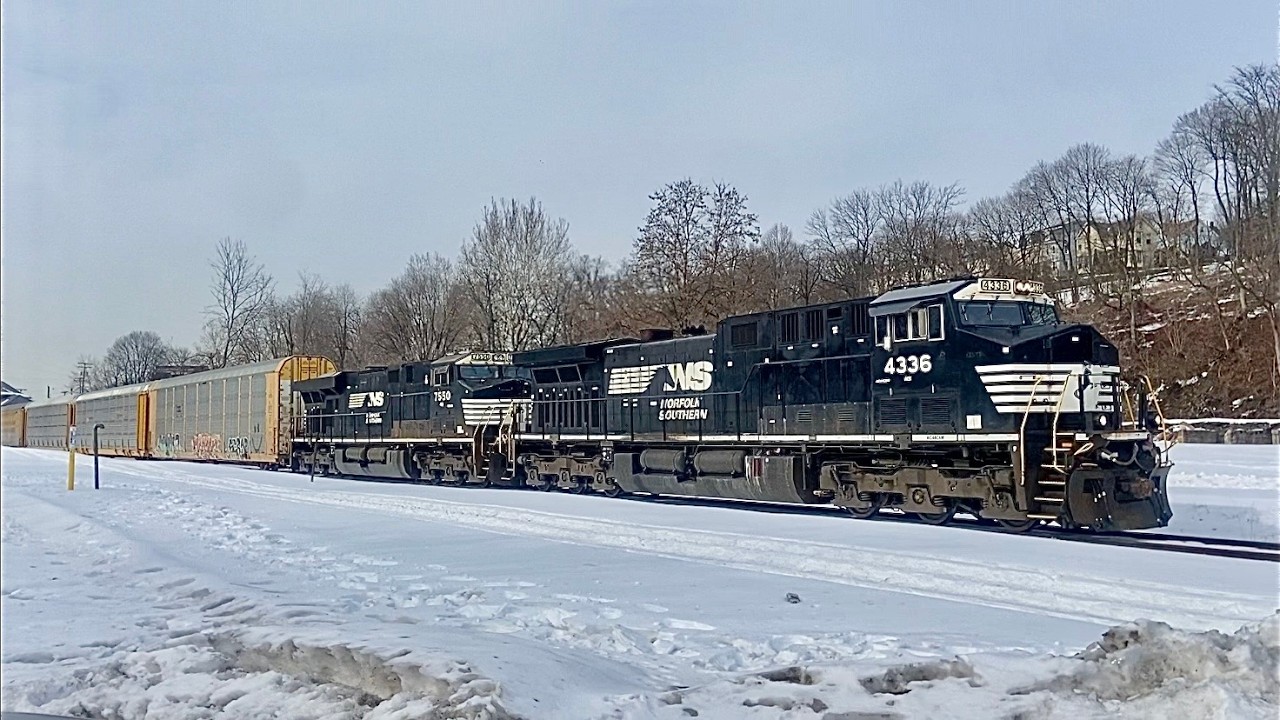 NS 7550 (former RS5T Horn Unit) Trails Elephant Style on NS 18N
