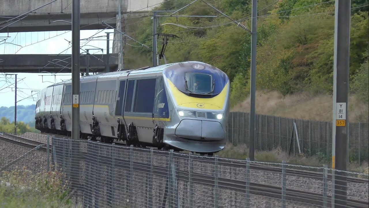 High Speed Trains at Charing, HS1 - 26/08/25