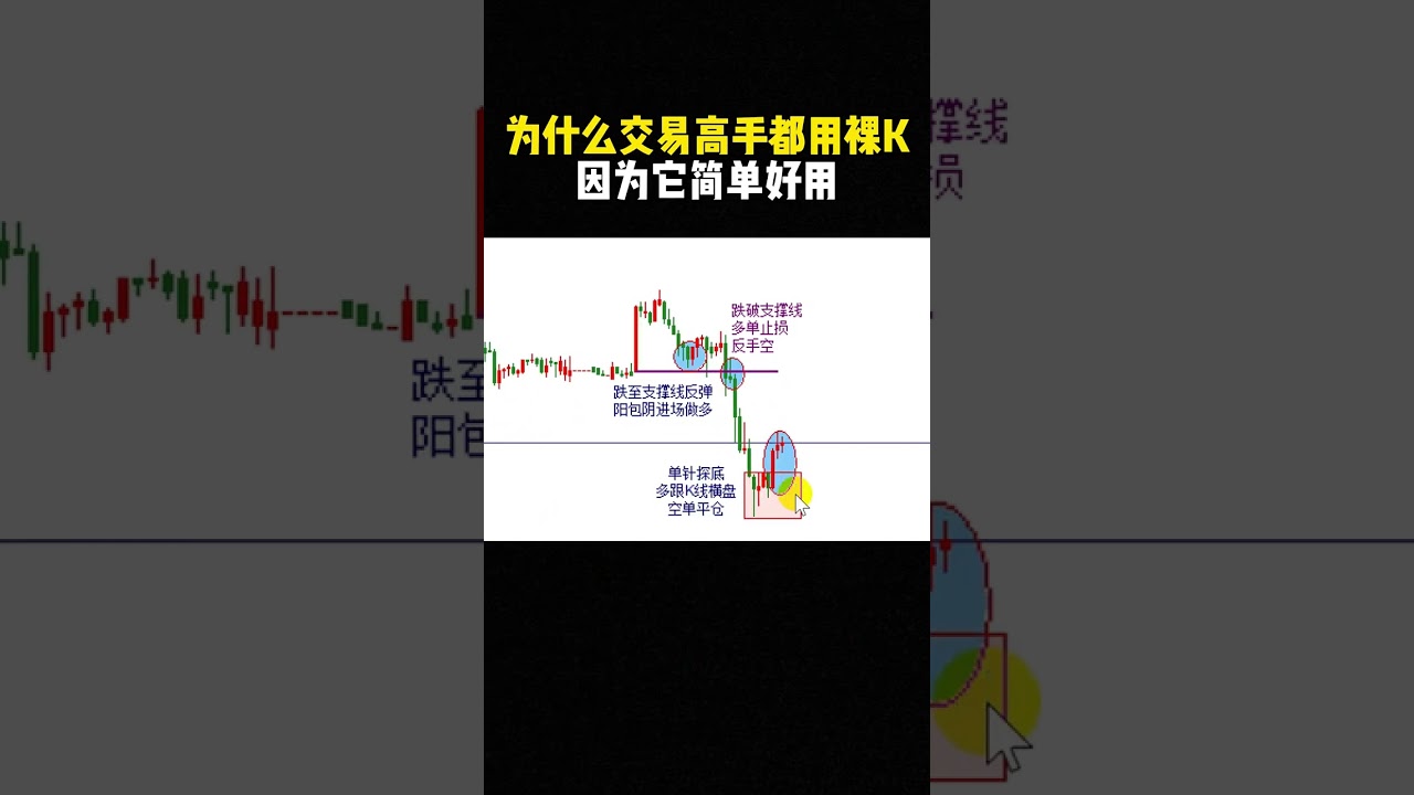 裸K高手都在用 简单好用 #技術分析 #交易 #trading