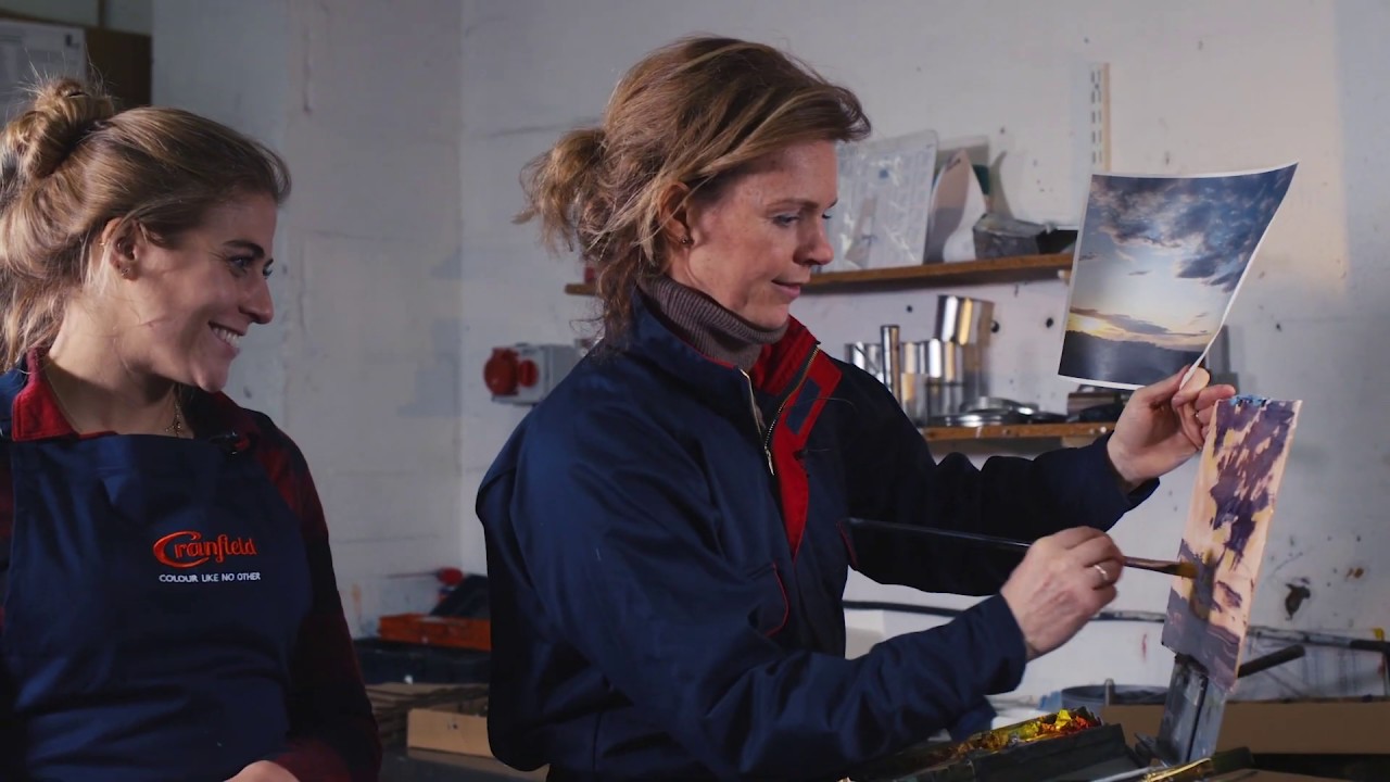 How to Paint Skies with Oil Paints | Tutorial by Georgina Potter
