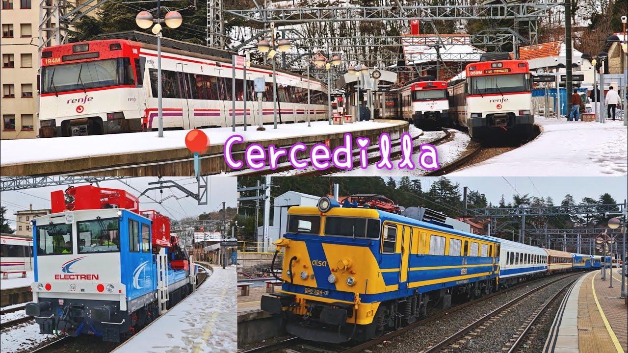 Trenes por Cercedilla 
