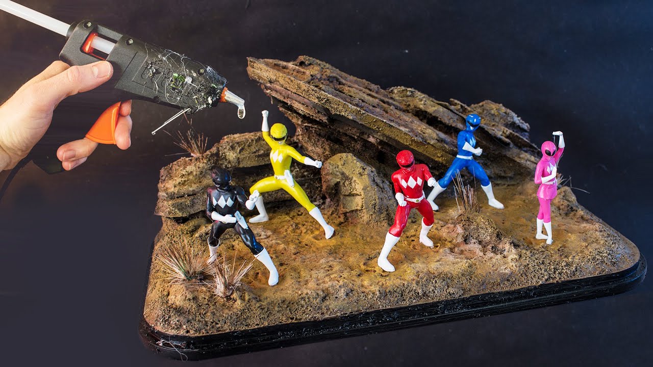 I MADE A POWER RANGERS DIORAMA 