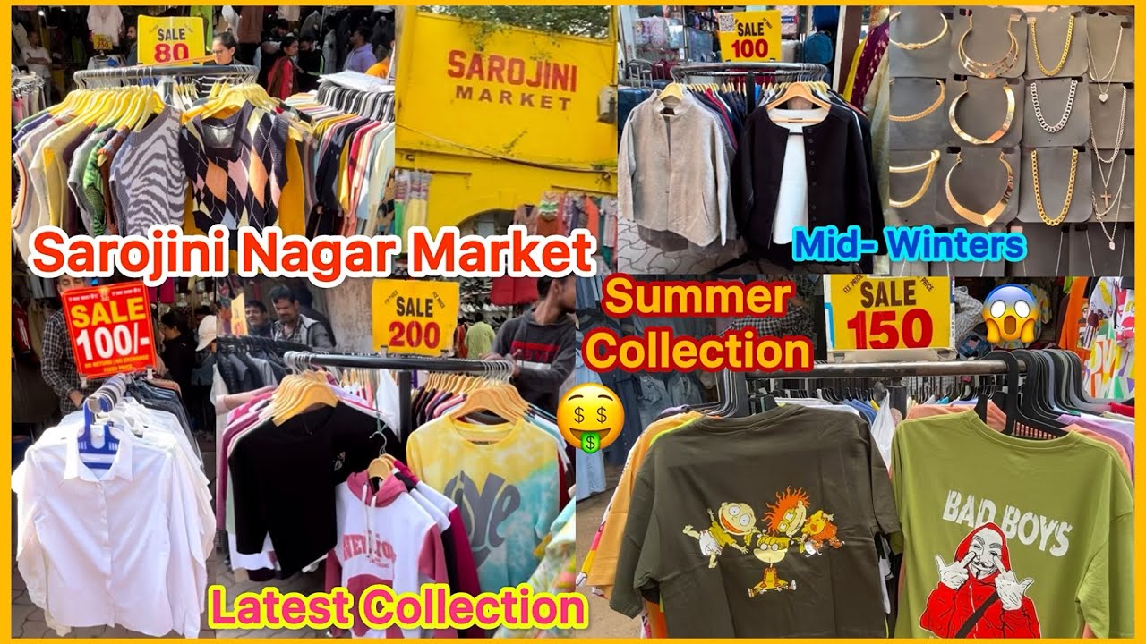Sarojini Nagar Market Delhi 😱| Summer Collection 📢😳| Latest Collection with Shop Number 2025🤩🛍️|