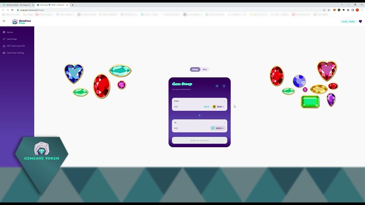 How to Buy GEMS with GemCave SWAP
