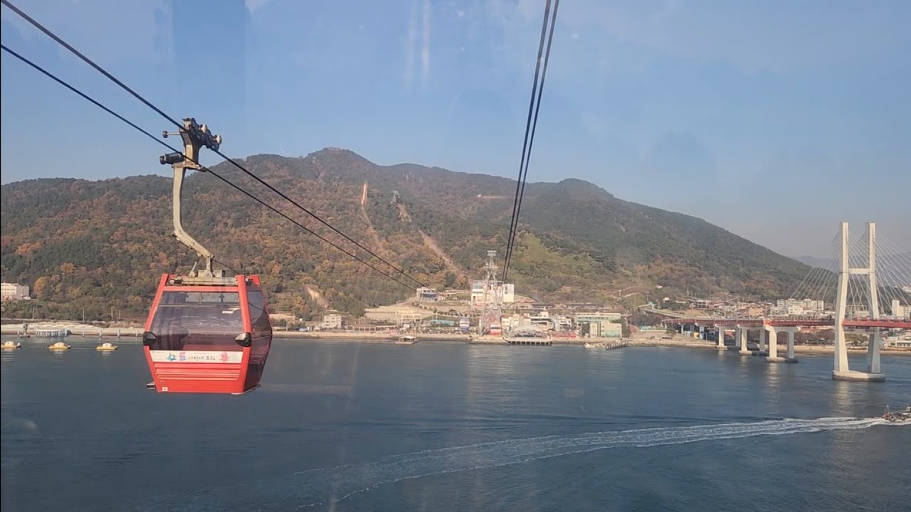 남해 사천 케이블카