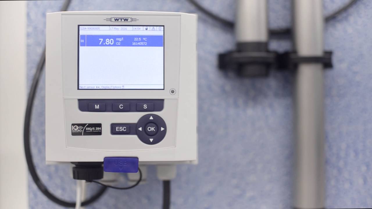 Storing data with WTW IQ SensorNet 282