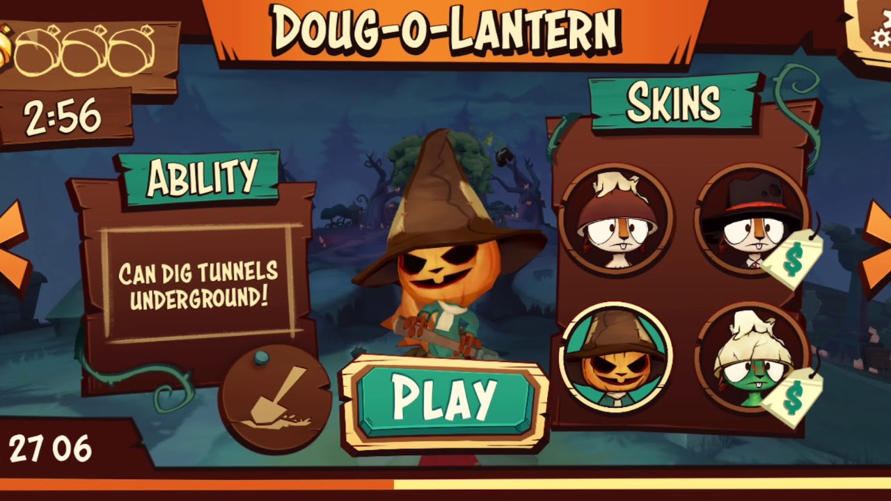Acron:Attack of the Squirrels gameplay