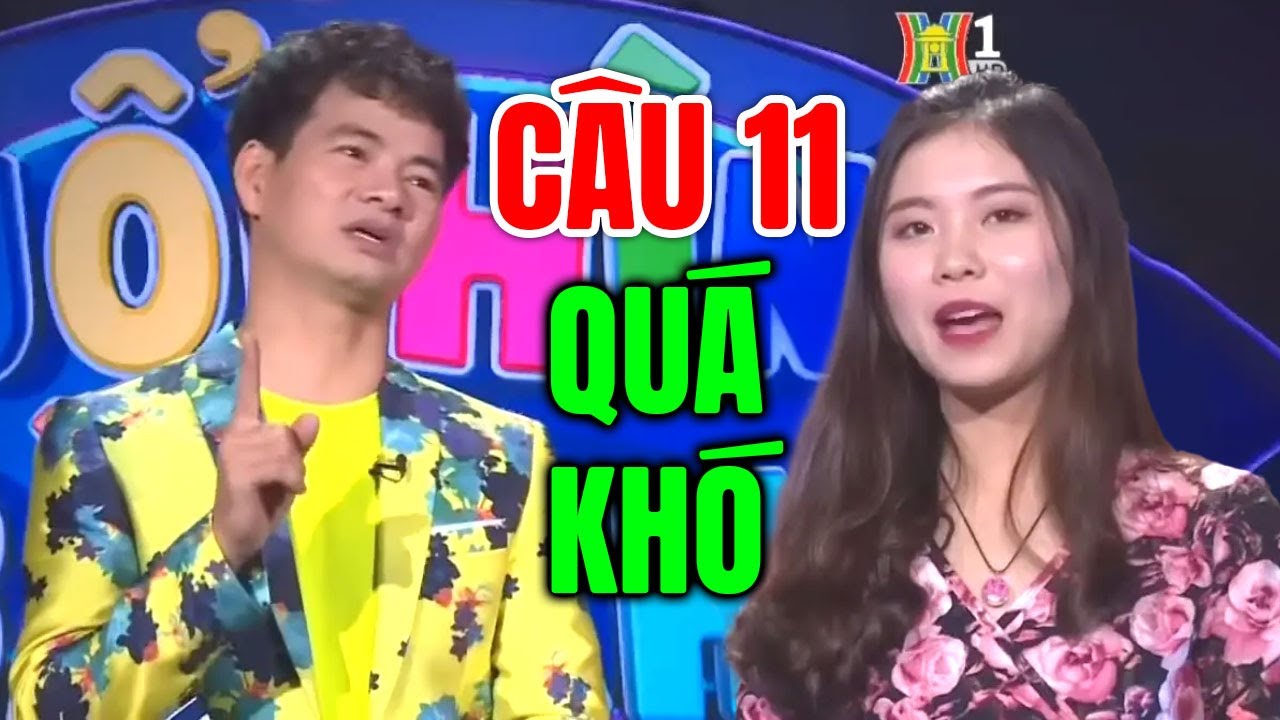 Cả Hội Trường Tiếc Nuối Vì Gái Xinh Thông Minh Nhưng Gặp Câu 11 QUÁ KHÓ | ĐUỔI HÌNH BẮT CHỮ
