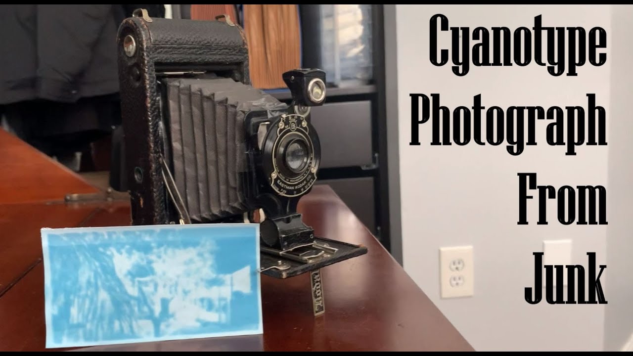 Cyanotype Photography with Folding Camera