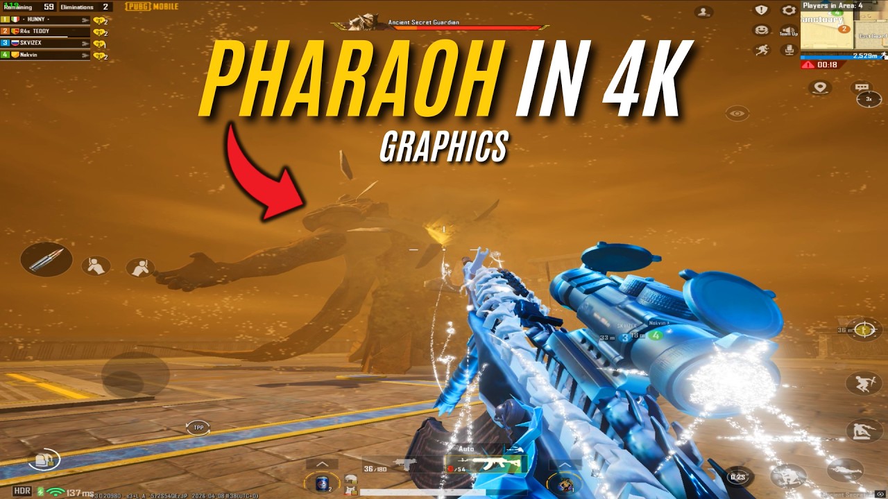 OMG 😱 PHARAOH MODE IS BACK! Ancient Secret Returns 🔥 4K HDR 240FPS Gameplay