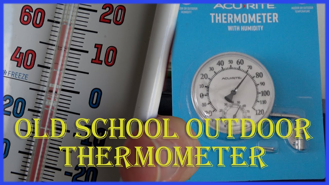 ACU RITE Thermometer Old School Better in 2024?