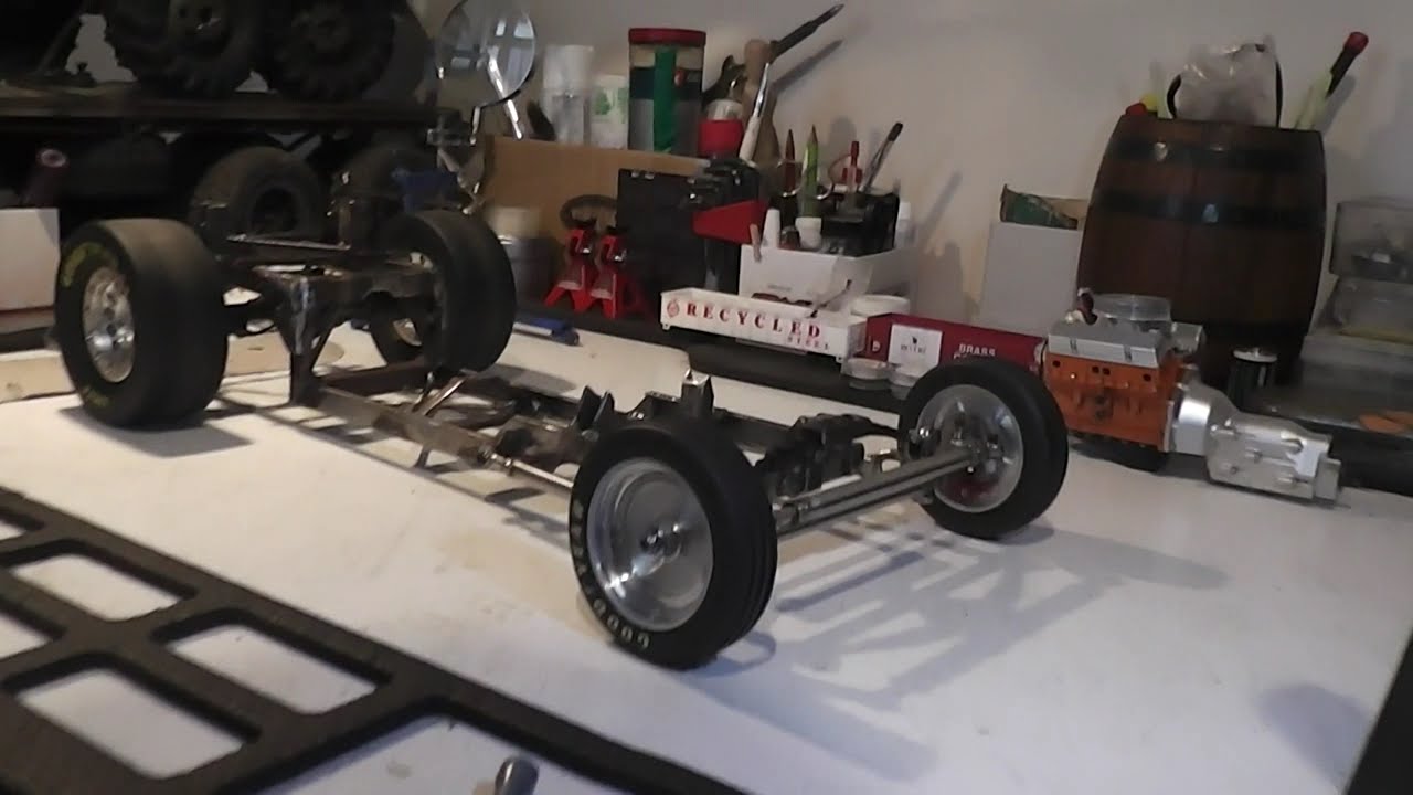 Rust Never Sleeps (part 14). RC Rat Rod charity auction build for Cancer Society NZ.